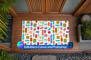 Outside Entryway rug mockup, an Advertising Mockup by Rami's Mockups (Thumbnail 2 of 3)
