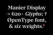 Manier – Sharp Serif Typeface, a Serif Font by Piotr Łapa (Thumbnail 9 of 15)