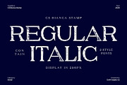 CS Bianca Stamp, a Serif Font by Craft Supply Co. (Thumbnail 3 of 8)