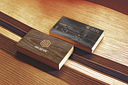 Wooden Business Card Pack [Horisont], a Business Card Template by Nikolozgraphic (Thumbnail 9 of 9)