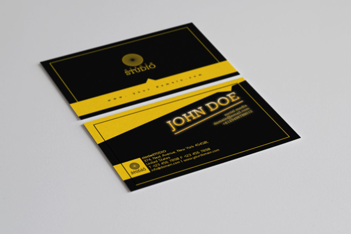 Corporate Business Card, a Business Card Template by Magoo Studio (Photo 3 of 4)