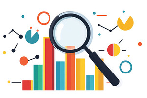 Data trends under a lens, a Photo by Beautiful things