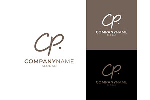Letter CP Handwritten Logo, a Branding & Logo Template by ika trisiana