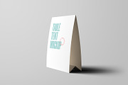 Table Tent Mockups, a Product Mockup by artimasa (Thumbnail 3 of 5)