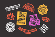 Workfolk - A Vintage Utility Font, a Font by JK Design Co. (Thumbnail 5 of 8)