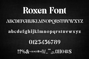 Roxen Premium Bold Display Typeface, a Blackletter Font by OWPictures (Thumbnail 10 of 10)