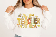 Faux Yarn Easter Teacher Png, an Illustration by Designking (Thumbnail 2 of 6)