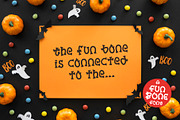 FUN BONE FONT | a Halloween Font, a Symbol Font by Little Type Factory (Thumbnail 6 of 14)