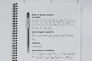 Notes And Quotes Font Duo, a Serif Font by Ana's Fonts (Thumbnail 8 of 11)