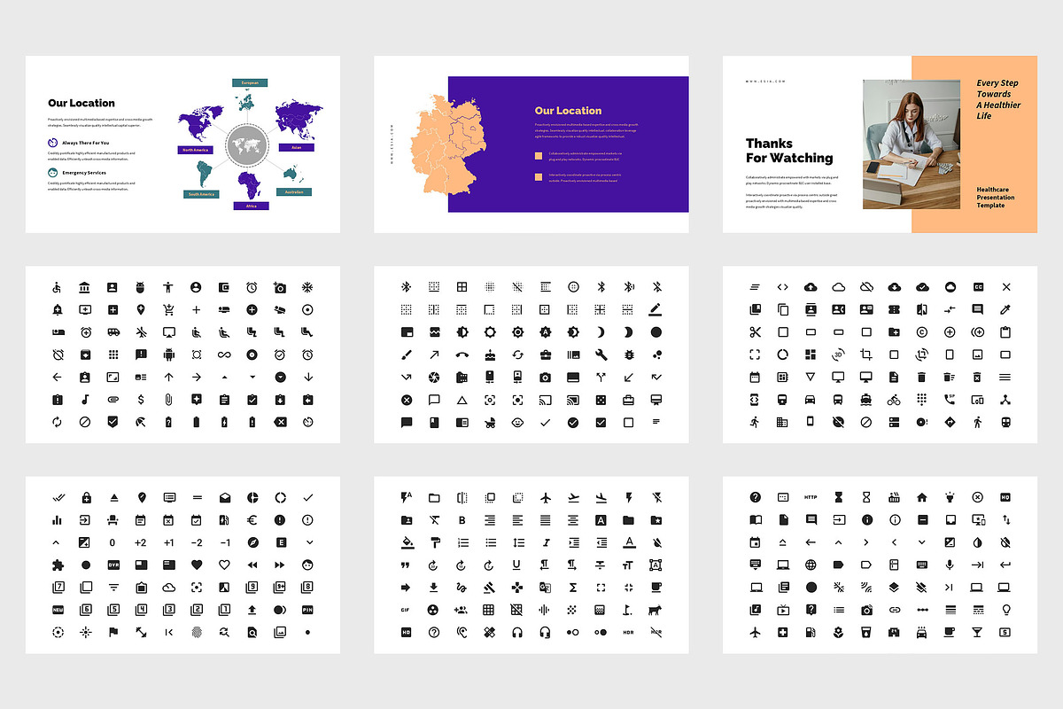 Esia Healthcare Business GoogleSlide, a Presentation Template by Punkl Camp (Photo 3 of 9)