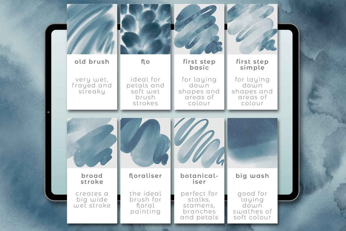 EVERYTHING WATERCOLOUR for Procreate, a Brush Add-On by UPROOT (Photo 14 of 22)