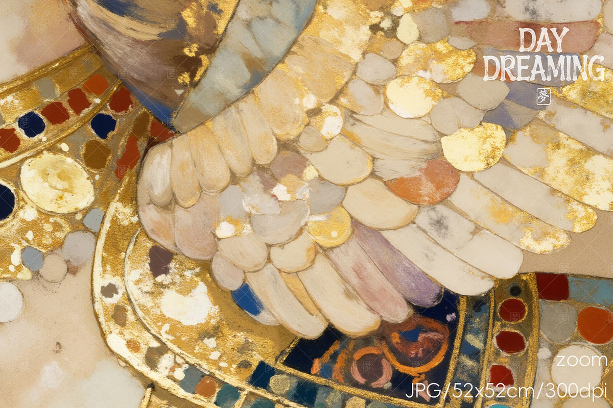 Majestic Golden Pegasus, a Decorative Illustration by yahu88studio (Photo 3 of 3)