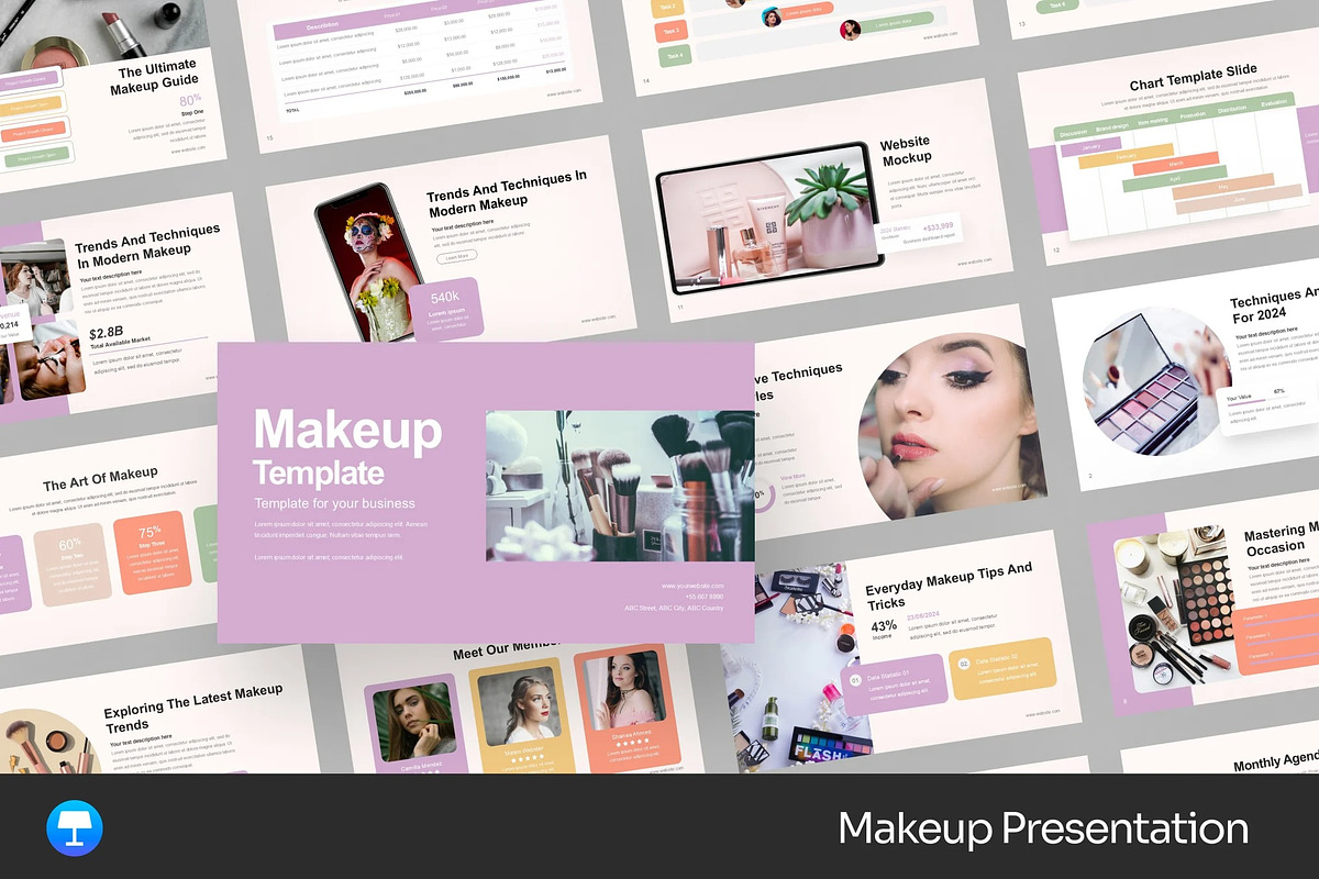 Makeup & Skincare Keynote