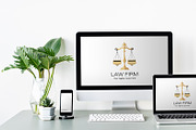 Professional Law Firm Logo Design, a Branding & Logo Template by YUDesignStore (Thumbnail 5 of 6)