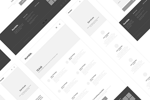 Axure Responsive Corporate Template2