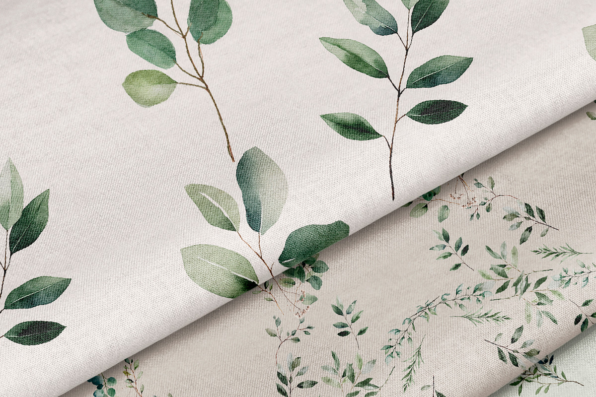 Modern Watercolor Greenery & Wreaths, a Decorative Illustration by Laras Wonderland (Photo 11 of 12)