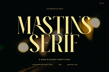 Mastins Elegant Serif Font