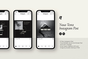 Nusa Tesra - Instagram Template