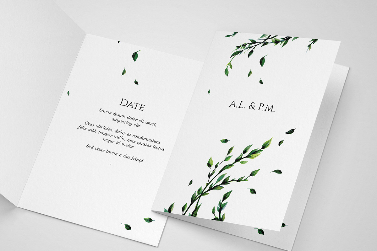 Floral Watercolour Invitation, an Invitation Template by BooTique (Photo 1 of 3)