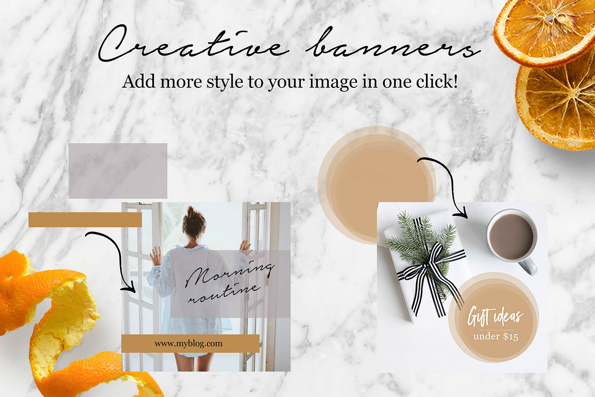 Winter Hygge Instagram templates, a Social Media Template by Instagram templates E.B. (Photo 3 of 4)