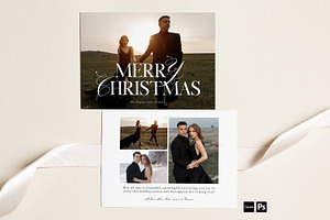 Christmas Card Template CC175