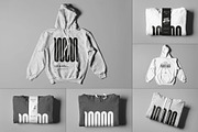 Hoodie Mock-up, a Hoody Mockup by zippypixelstudio (Thumbnail 1 of 7)
