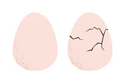 Chicken hatching from egg stages, an Animal Illustration by Good Studio (Thumbnail 2 of 6)