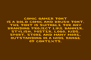 Comic Gamer, a Handwritten Font by QR Design Studio (Thumbnail 4 of 6)