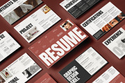 Resume Presentation Template Design, a Presentation Template by ArtisanaAura (Thumbnail 1 of 8)