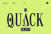 CS Quack Drawn, a Serif Font by Craft Supply Co. (Thumbnail 1 of 8)