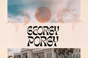 Morgy Display Font