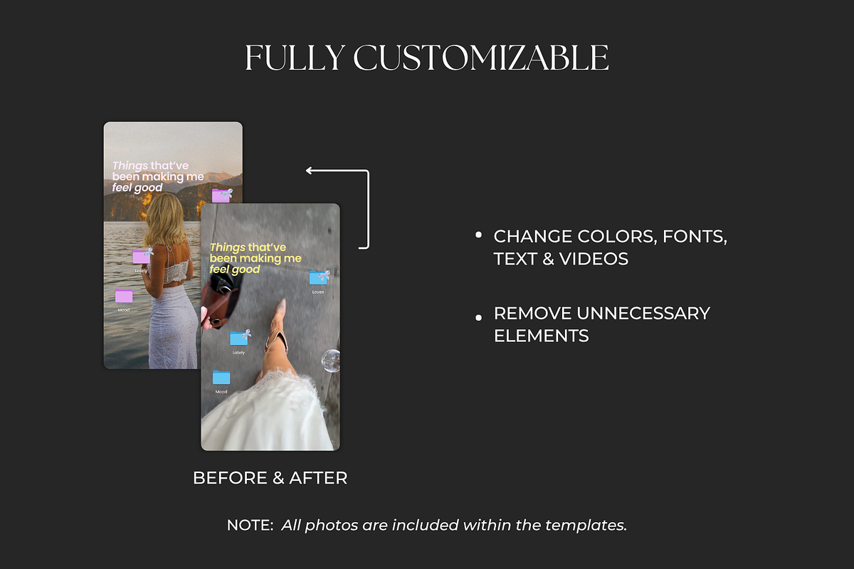 Instagram Reels Bundle for Canva, a Social Media Template by Meraki Templates (Photo 5 of 6)
