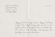 Simple Living - Handwritten Fonts, a Handwritten Font by AndrewPixelType (Thumbnail 13 of 15)