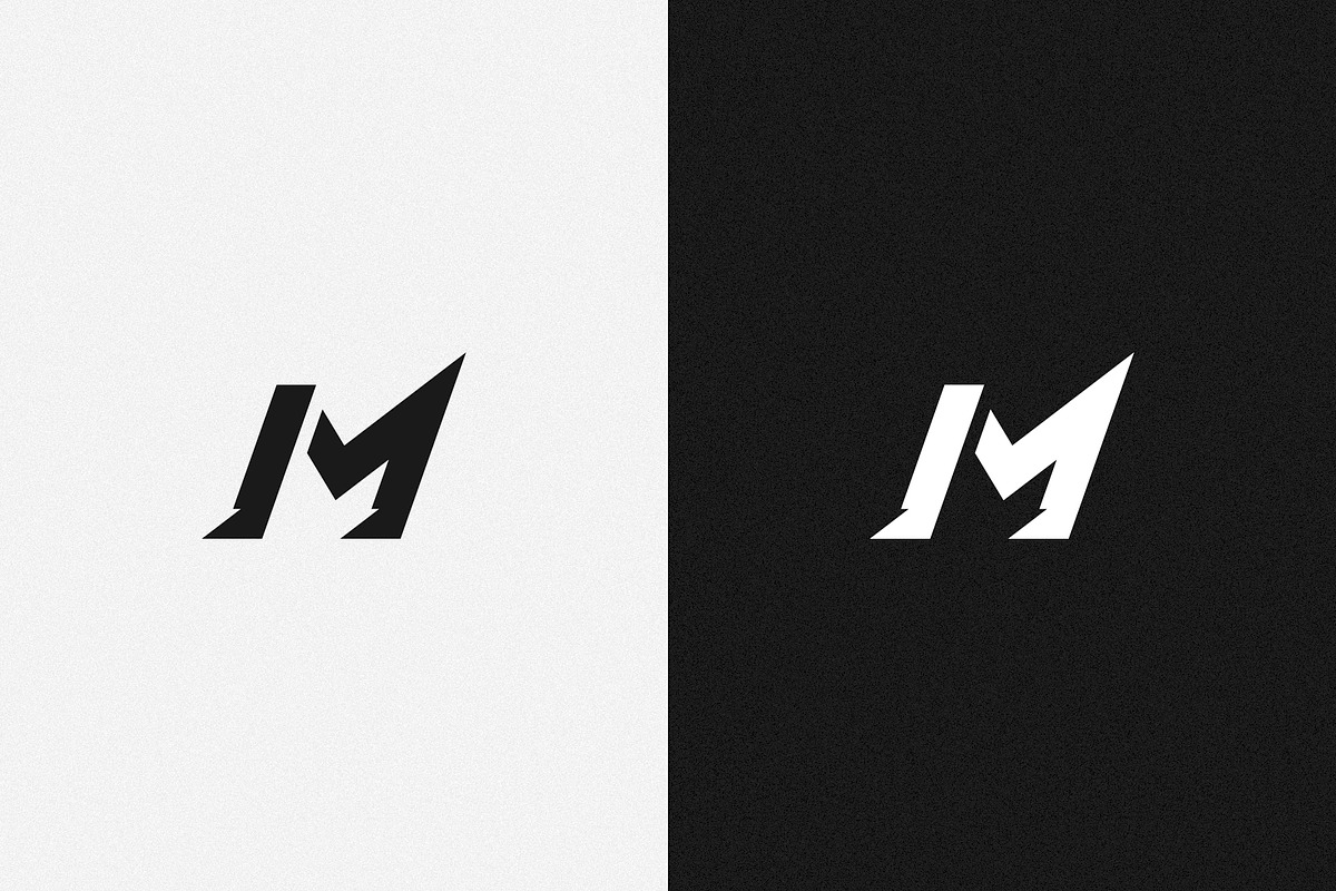 Bold Letter M Monogram Logo Template, a Branding & Logo Template by odyste (Photo 2 of 4)
