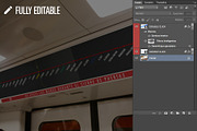Subway Advertising Mockup, an Advertising Mockup by Angelo Barrientos (Thumbnail 2 of 4)