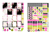 Floral EC Planner Stickers, a Design Template by DigitalDesignAI (Thumbnail 2 of 4)