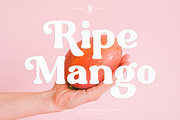 Ripe Mango - Header & Banner Font, a Serif Font by Sohel Studio (Thumbnail 1 of 14)