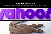 8 Front 3D Logo Mockups, an Apparel Mockup by Asylab (Thumbnail 6 of 27)