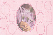 50 Bow & Grace Frames, a Decorative Illustration by PeDe Designs (Thumbnail 1 of 9)