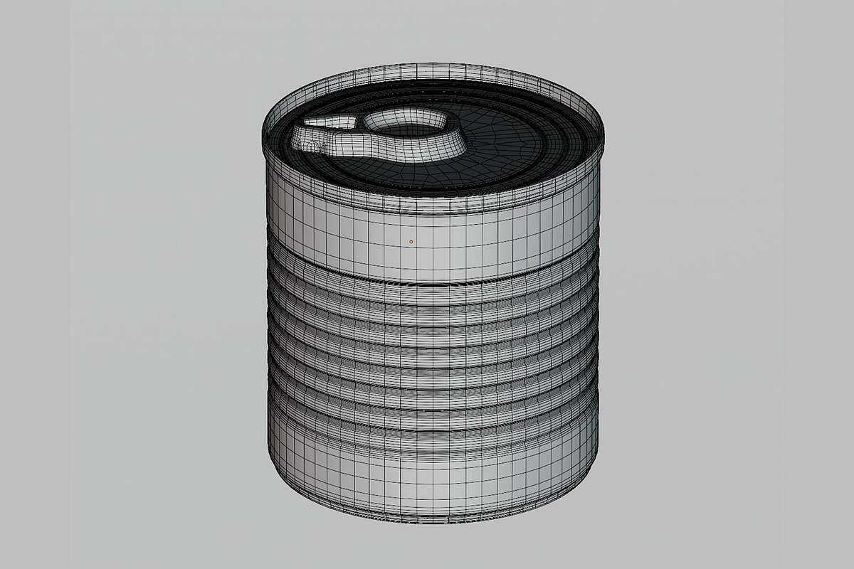 Food Can 3d model, an Object 3D Model by fahad121 (Photo 5 of 6)