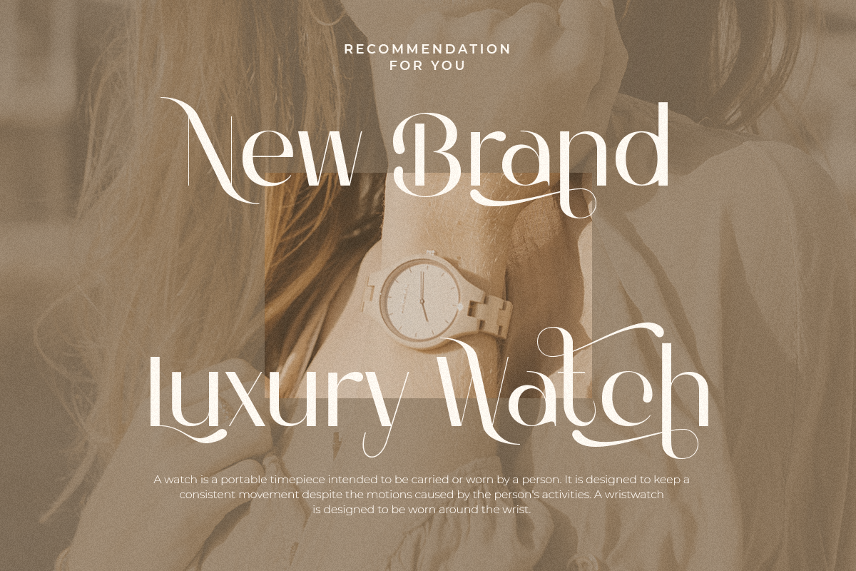 Begin - Modern Luxury Sans Serif, a Sans Serif Font by Sensatype (Photo 3 of 16)