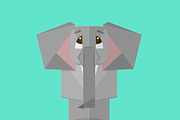 Elephant Vector Graphic, an Object Graphic by katyapolo (Thumbnail 1 of 2)
