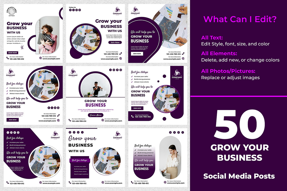 Promotional - Posts - Editable, a Social Media Template by Mohammad Sarfaraz (Photo 2 of 5)