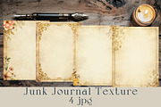 Floral Junk Journal Ephemera, a Decorative Illustration by GalaDesign03 (Thumbnail 2 of 5)
