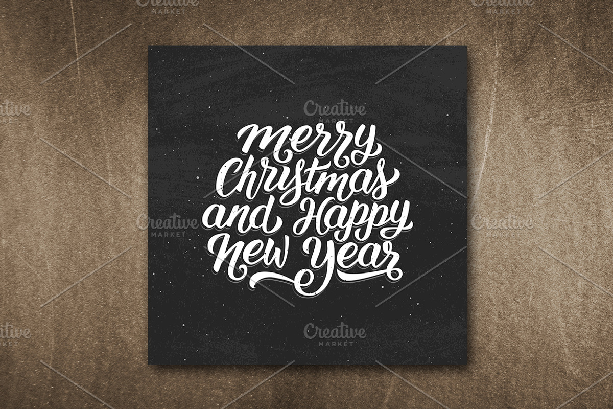Merry Christmas and Happy New Year, a Decorative Illustration by yurlick (Photo 6 of 6)