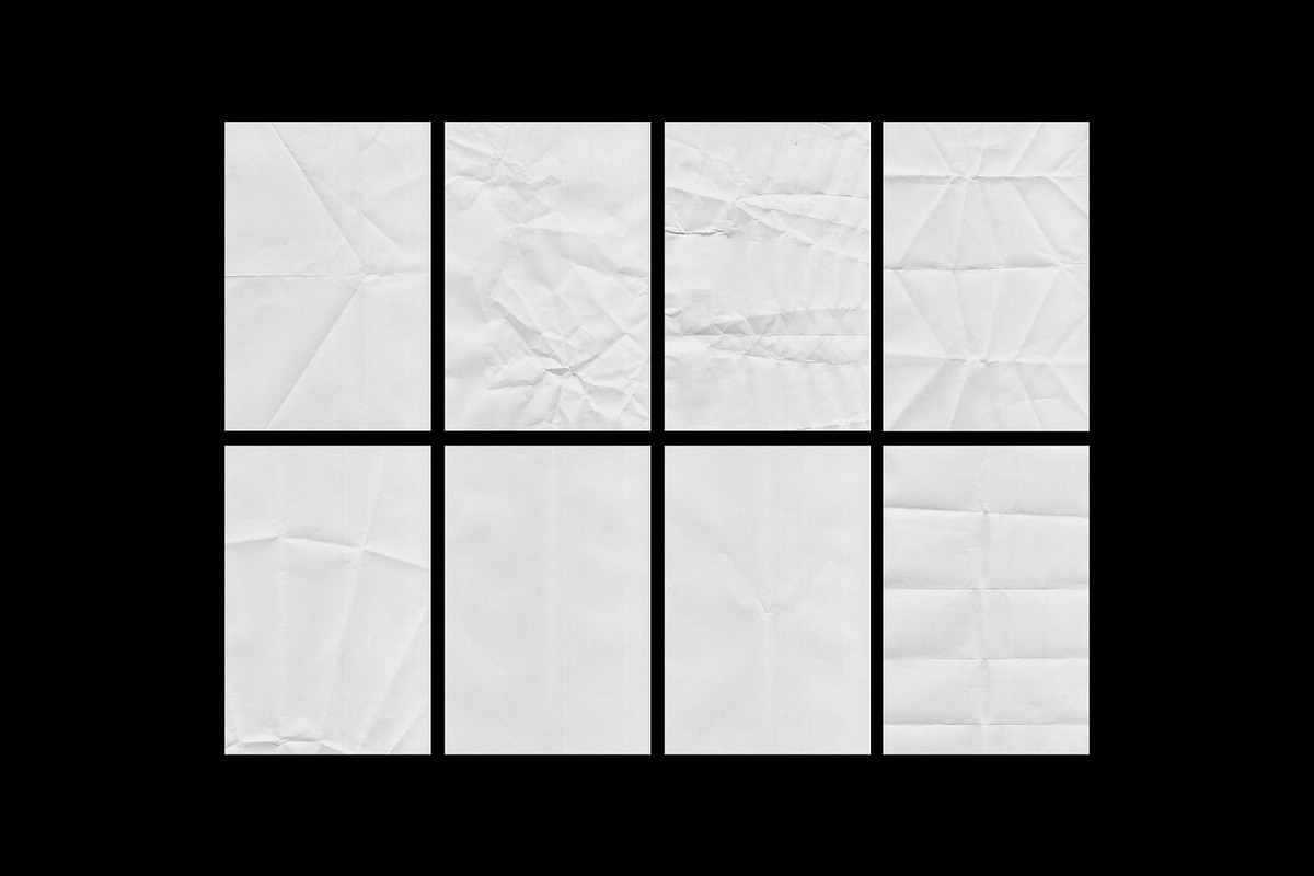 Wrinkled & Folded Papers Collection, a Texture Graphic by pixelbuddha.net (Photo 3 of 12)
