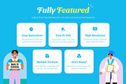 Animated Back To School Illustration, an Education Illustration by Brickclay (Thumbnail 2 of 5)