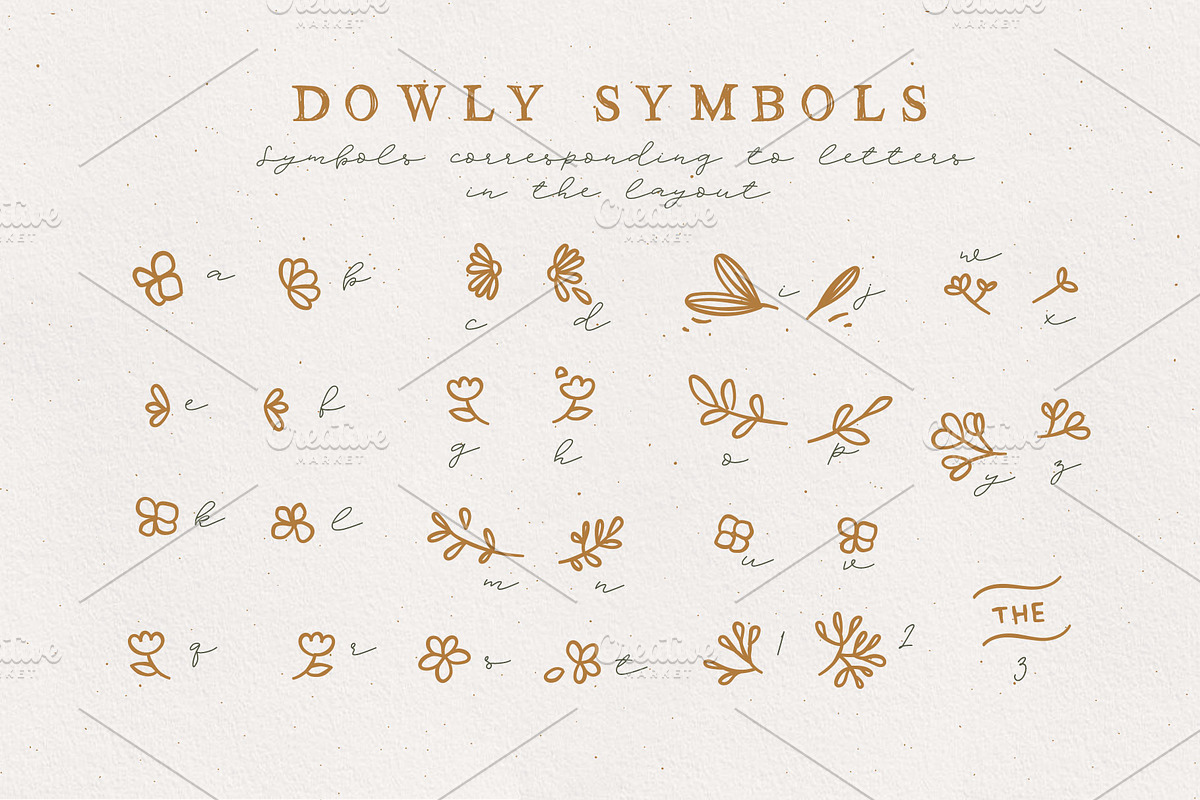 Dowly Font, a Handwritten Font by Anna (Photo 9 of 11)