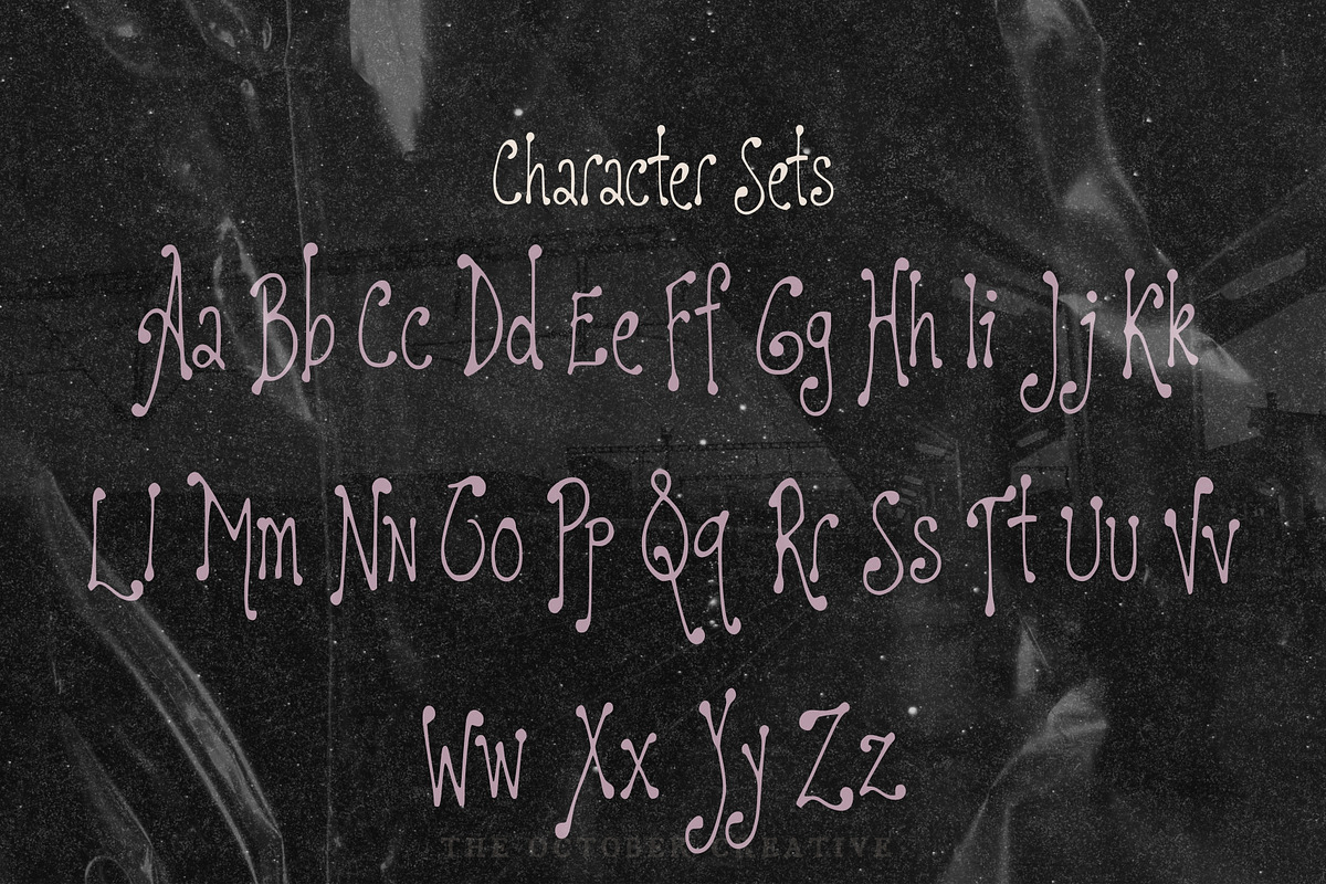 Plumdrunk Slender Display Font, a Handwritten Font by The October Creative (Photo 3 of 8)