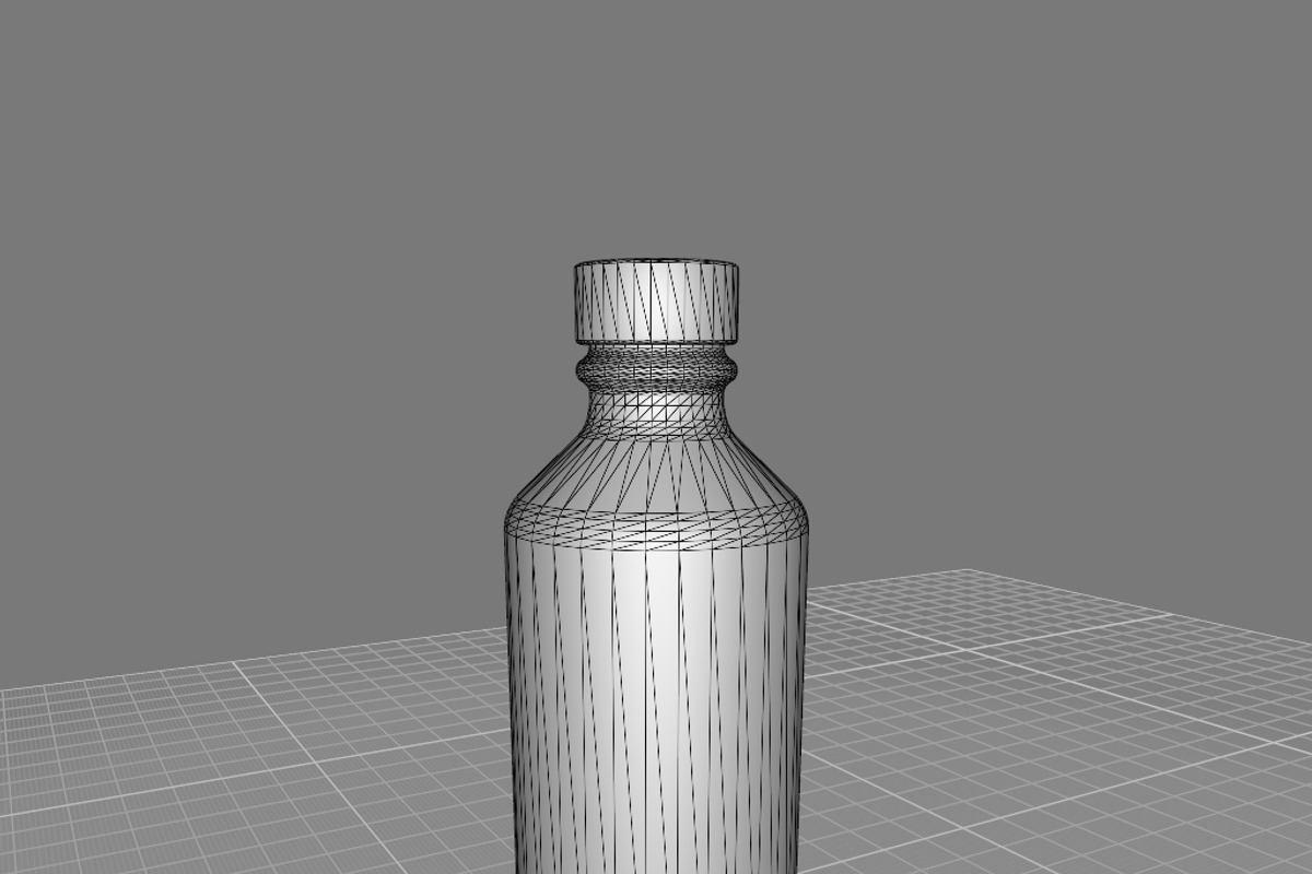 Boston Round Glass Bottle 2oz, an Object 3D Model by ashleycam3ron (Photo 4 of 4)